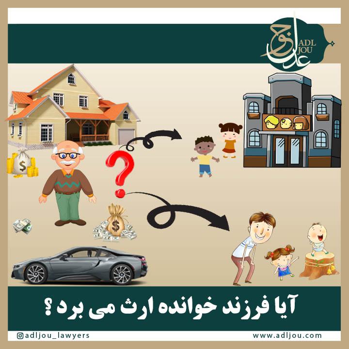 آیا فرزند خوانده ارث می برد؟